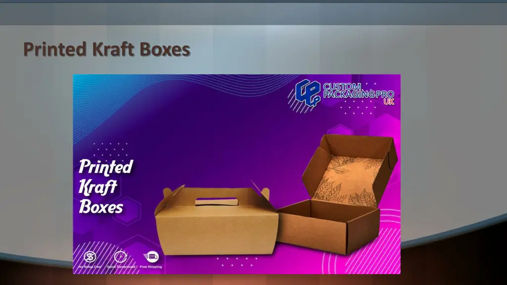 printed kraft boxes