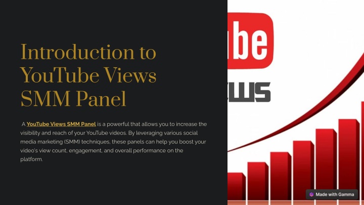 introduction to youtube views smm panel