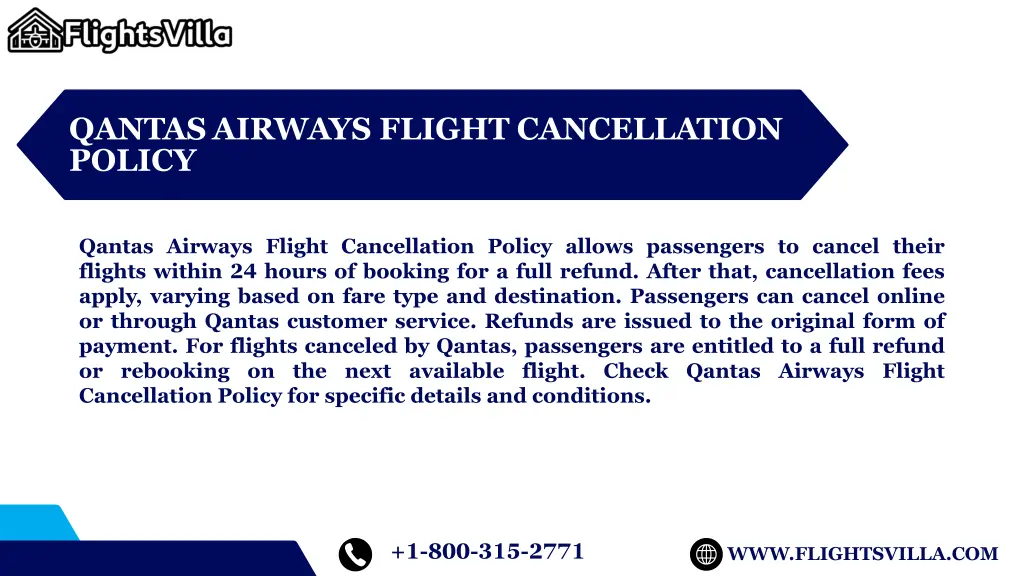 qantas airways flight cancellation policy 1