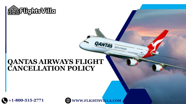 qantas airways flight cancellation policy