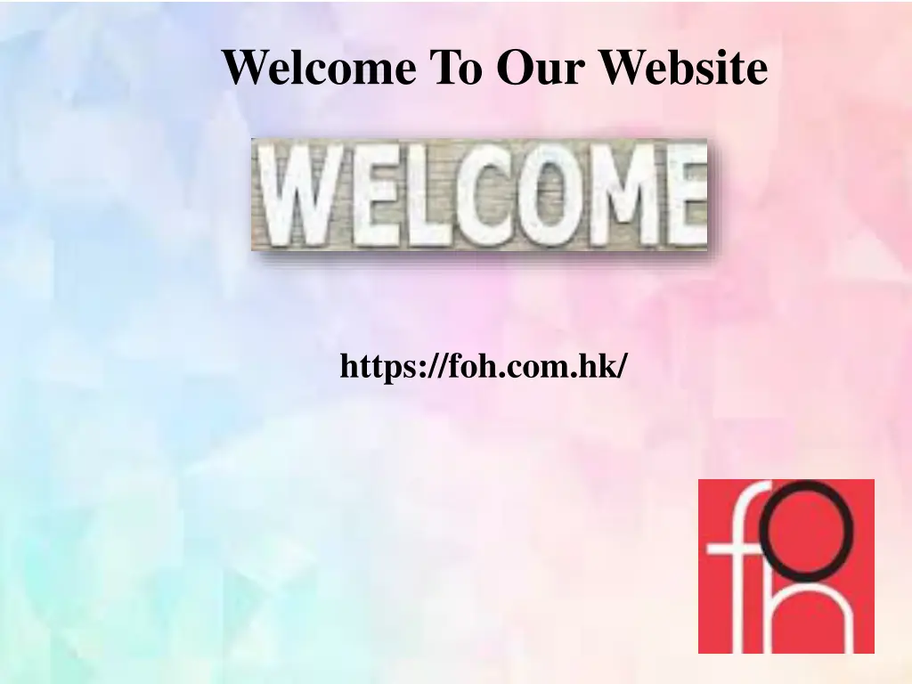 welcome to our website