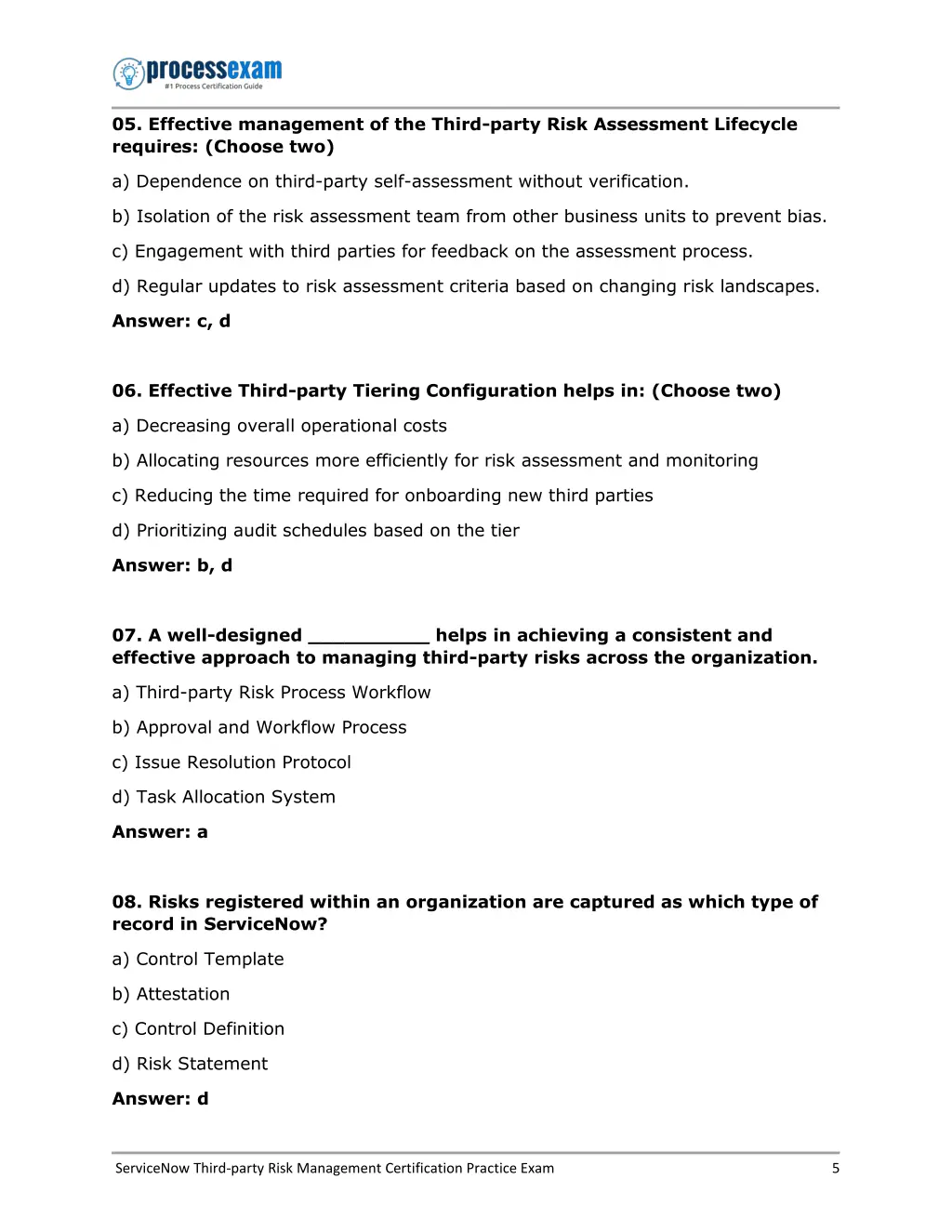 05 effective management of the third party risk