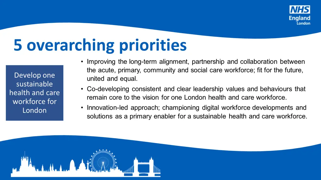 5 overarching priorities improving the long term