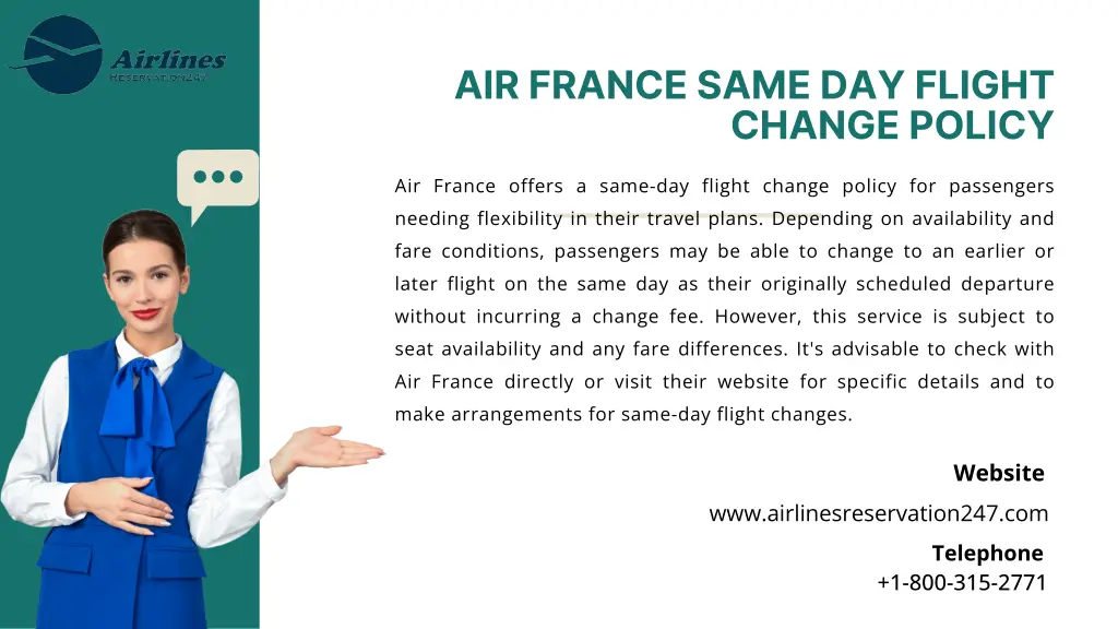 air france same day flight change policy