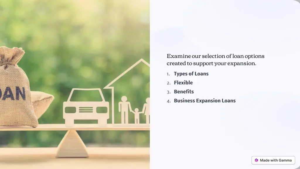 examine our selection of loan options created