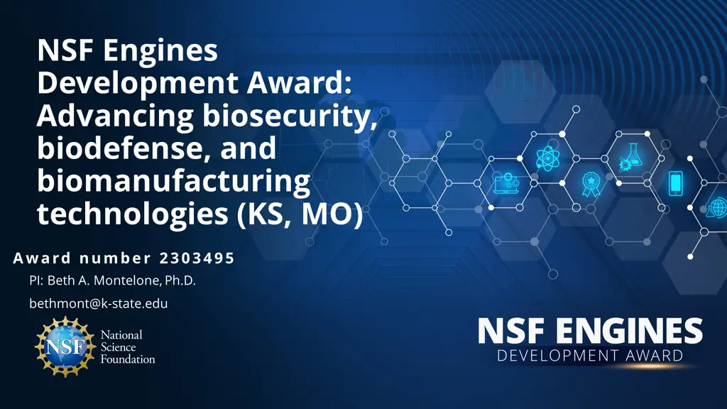 nsf engines development award advancing