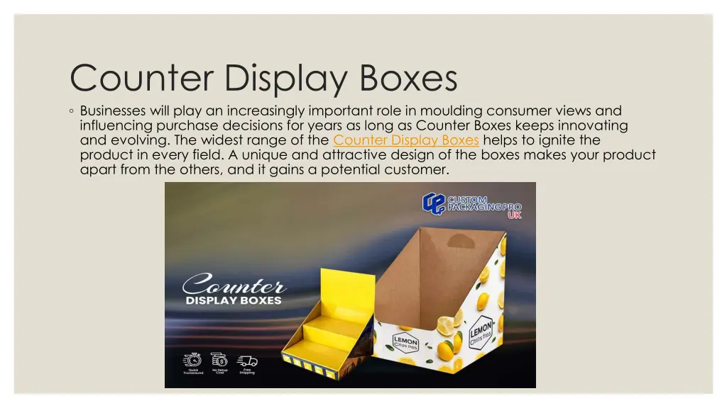 counter display boxes businesses will play