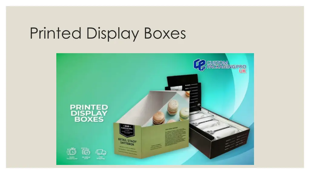 printed display boxes