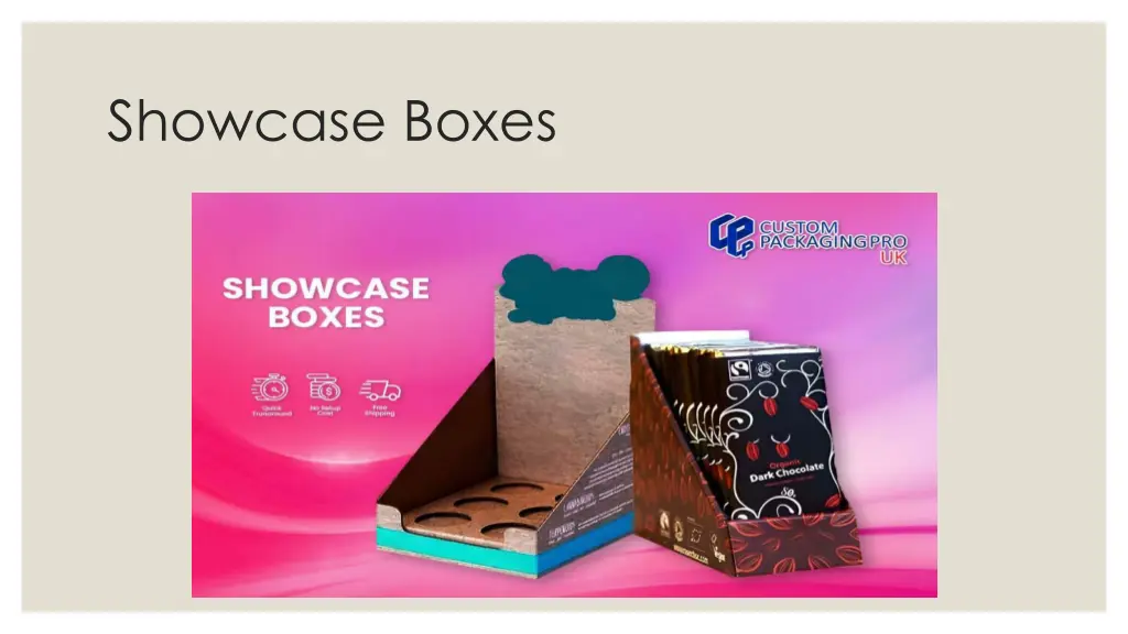 showcase boxes