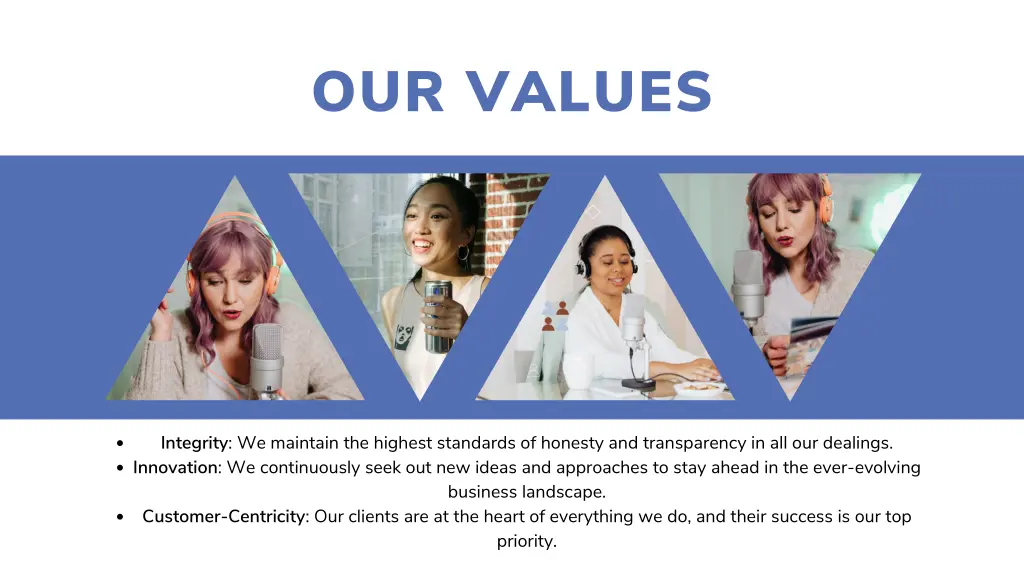 our values