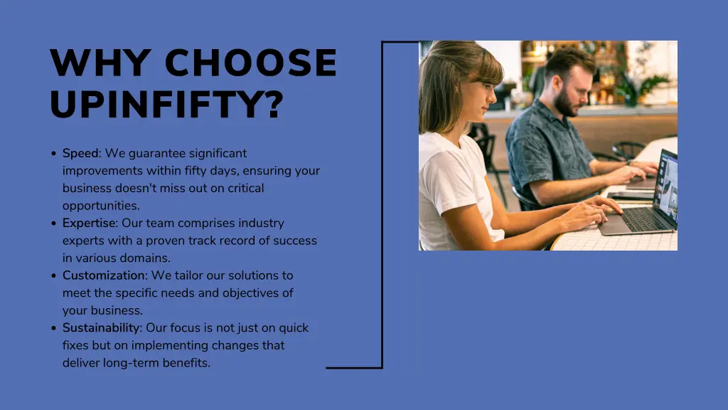 why choose upinfifty