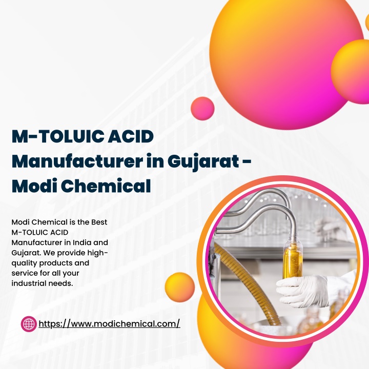 m toluic acid manufacturer in gujarat modi