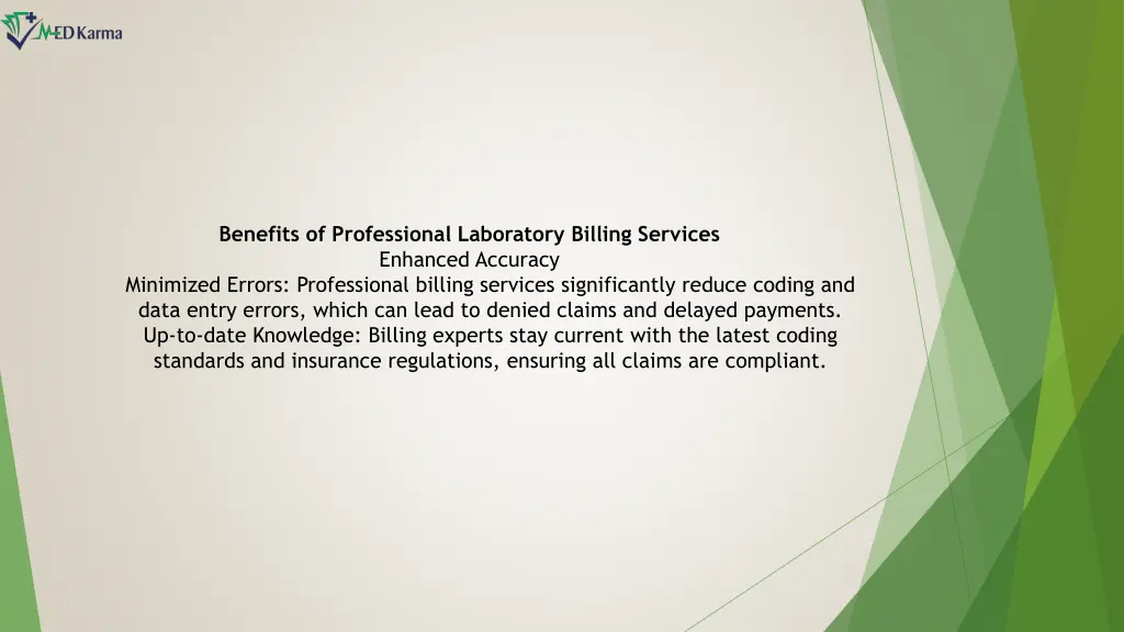 benefits of professional laboratory billing