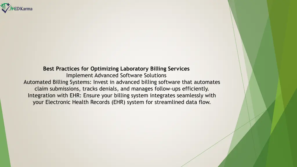 best practices for optimizing laboratory billing