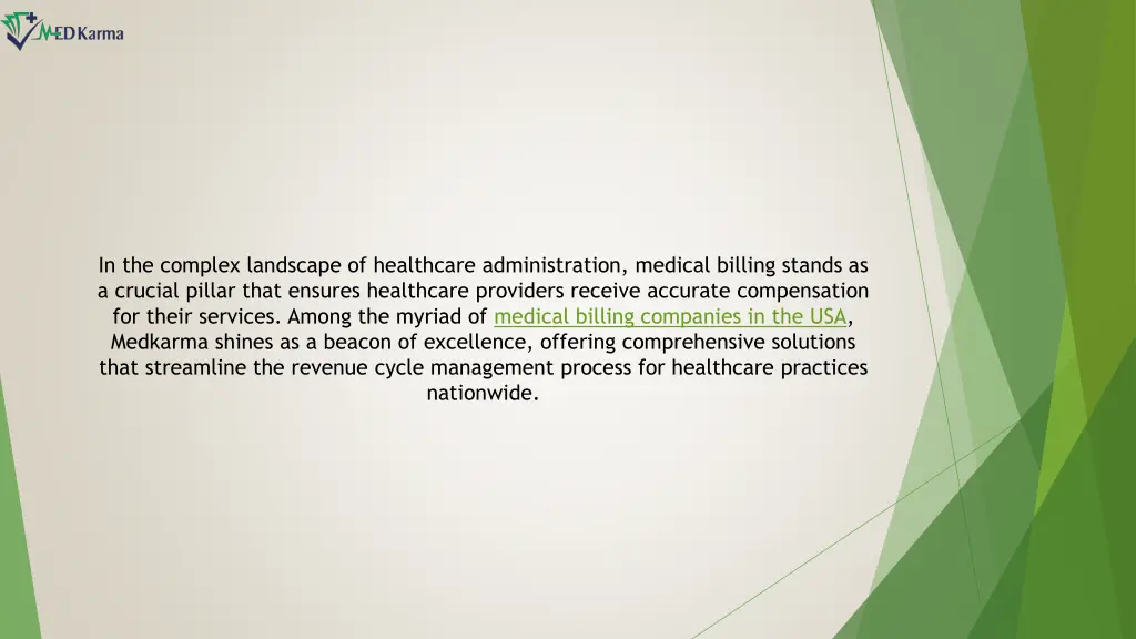 in the complex landscape of healthcare