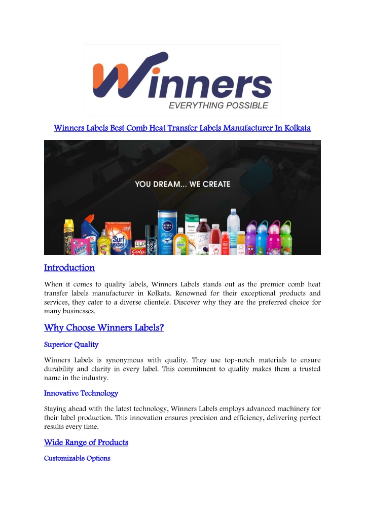 winners labels best comb heat transfer winners