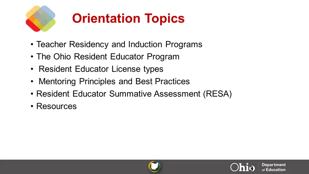orientation topics