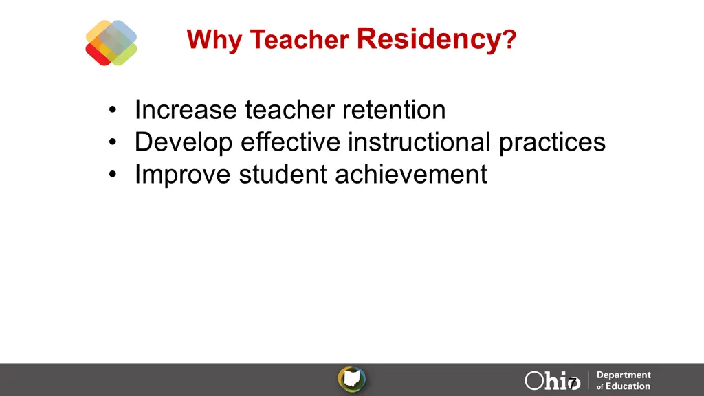 why teacher residency
