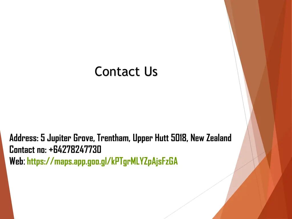 contact us