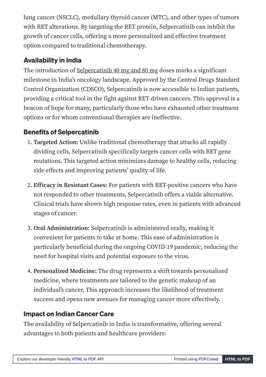 lung cancer nsclc medullary thyroid cancer