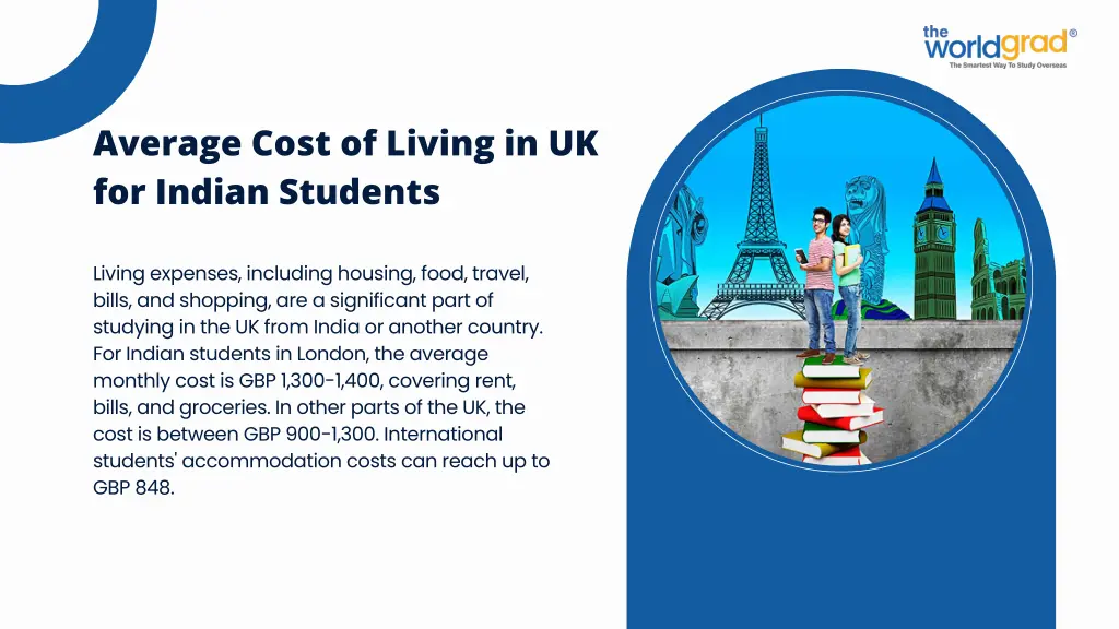 average cost of living in uk for indian students