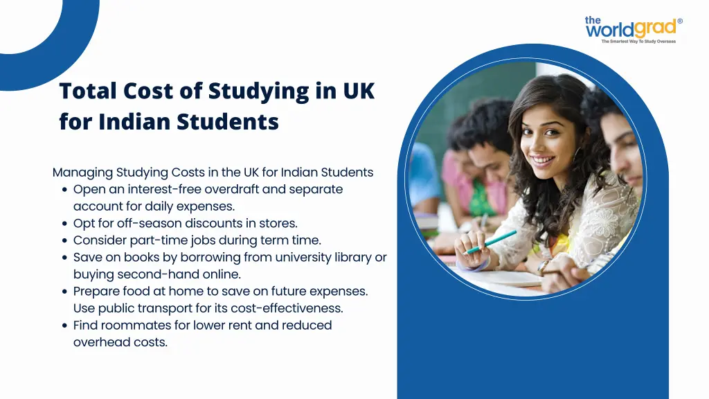 total cost of studying in uk for indian students 1