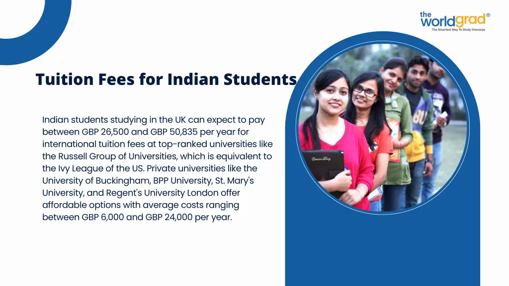 tuition fees for indian students