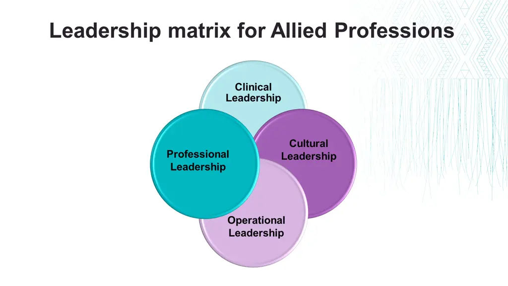 leadership matrix for allied professions