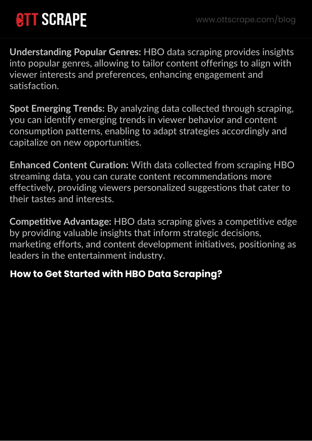 understanding popular genres hbo data scraping