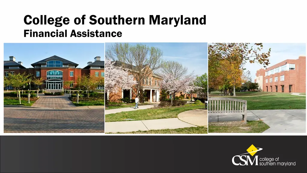 college of southern maryland financial assistance