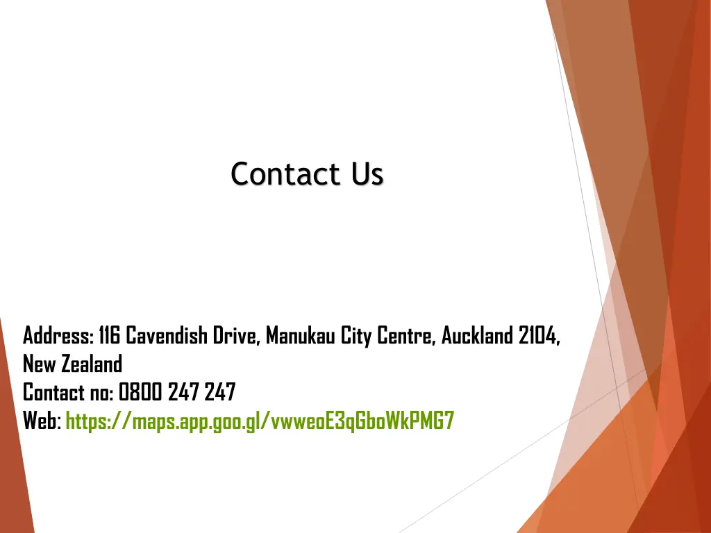 contact us