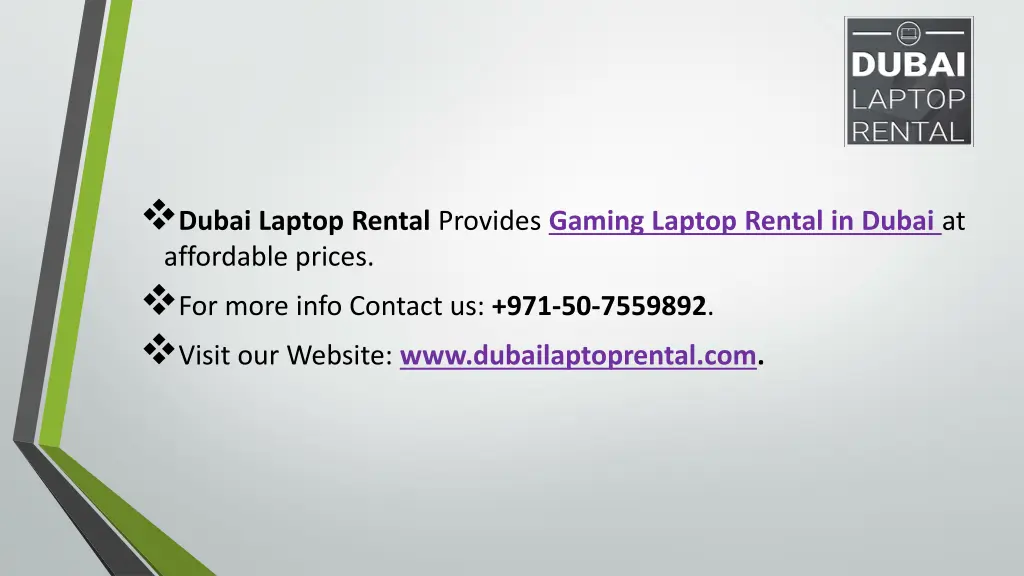 dubai laptop rental provides gaming laptop rental