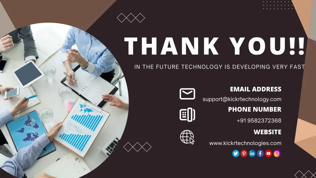 thank you in the future technology is developing