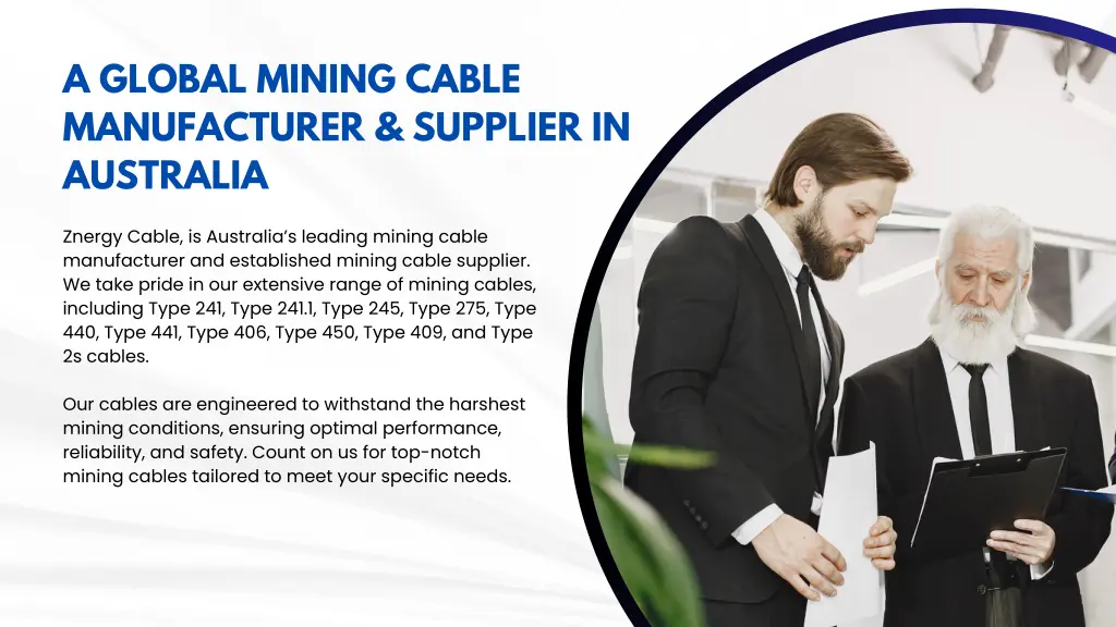 a global mining cable manufacturer supplier