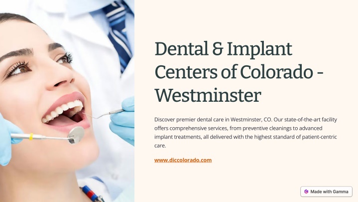 dental implant centers of colorado westminster