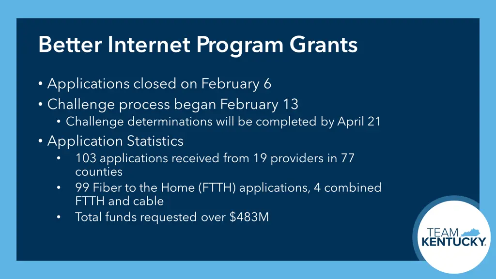 better internet program grants