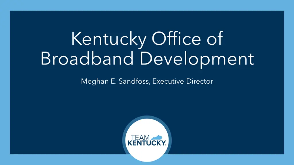 kentucky office of broadband development