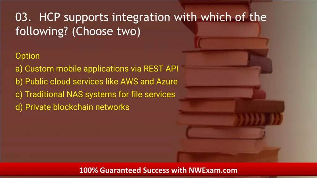 03 03 hcp supports integration with which