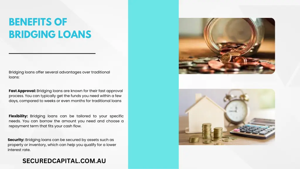 benefits of bridging loans