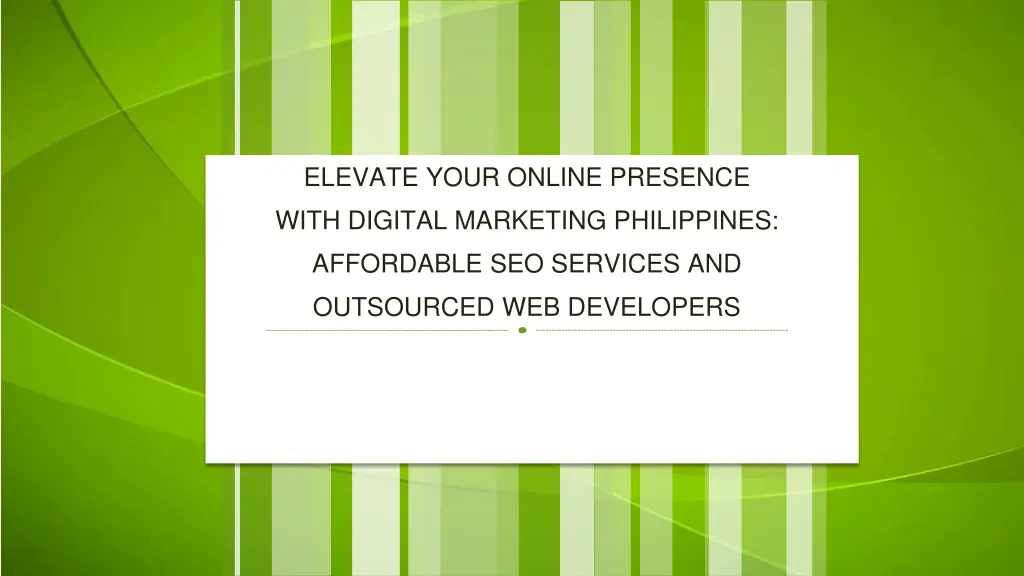 elevate your online presence 1