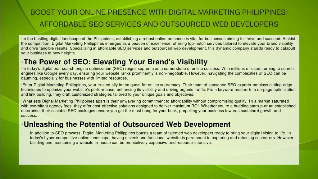 boost your online presence with digital marketing