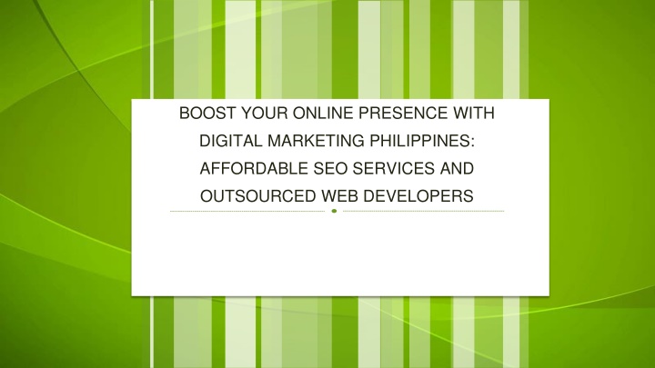 boost your online presence with