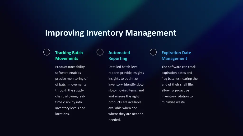 improving inventory management