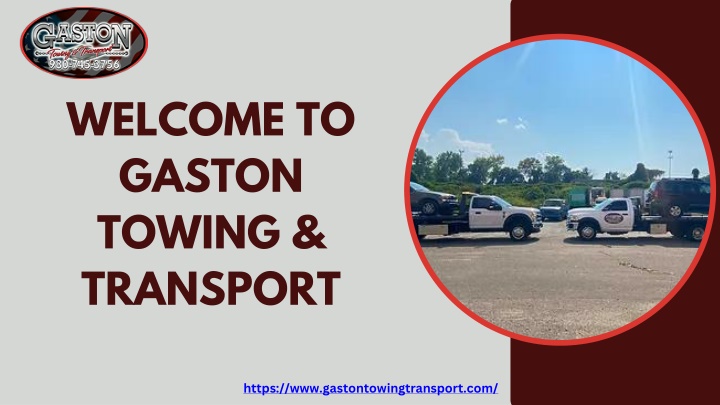 welcome to gaston towing transport