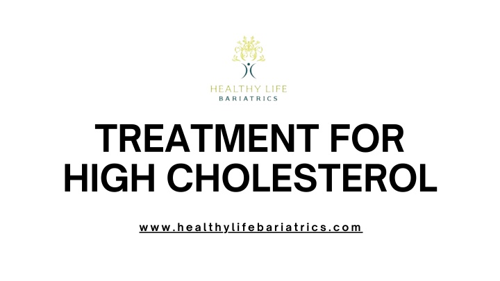 treatment for high cholesterol