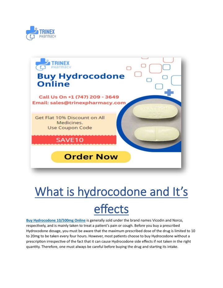 what is hydrocodone what is hydrocodone