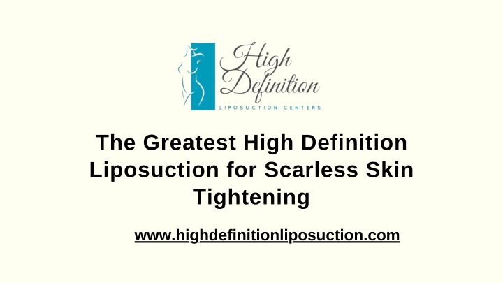 the greatest high definition liposuction