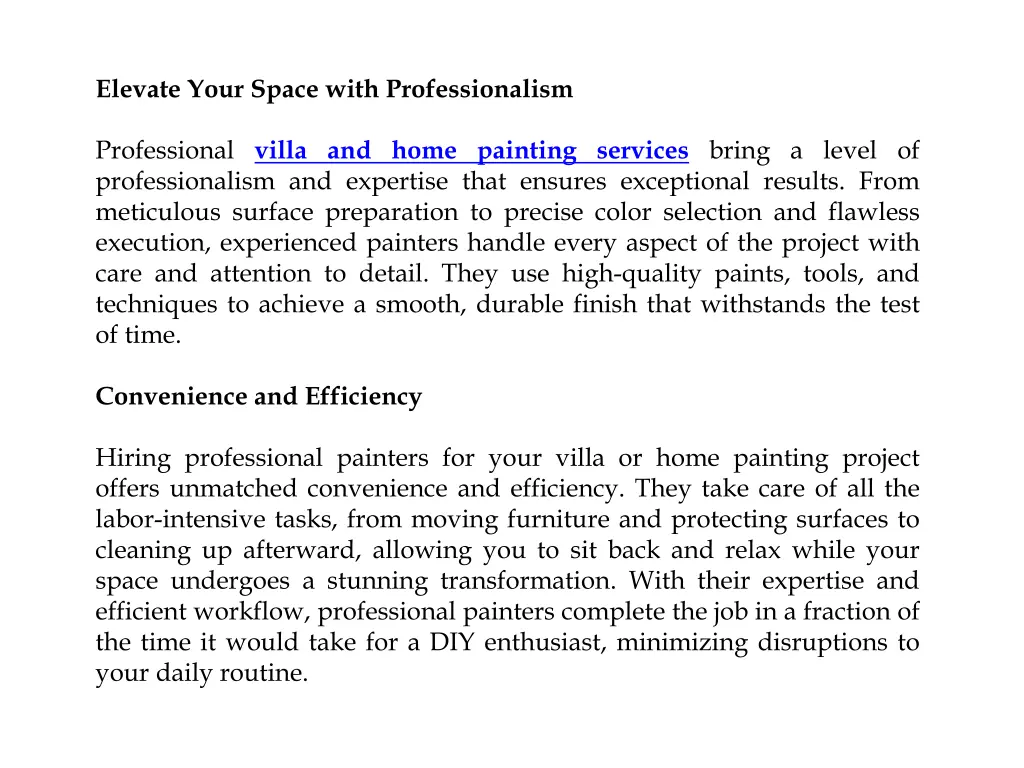 elevate your space with professionalism