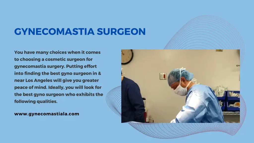 gynecomastia surgeon