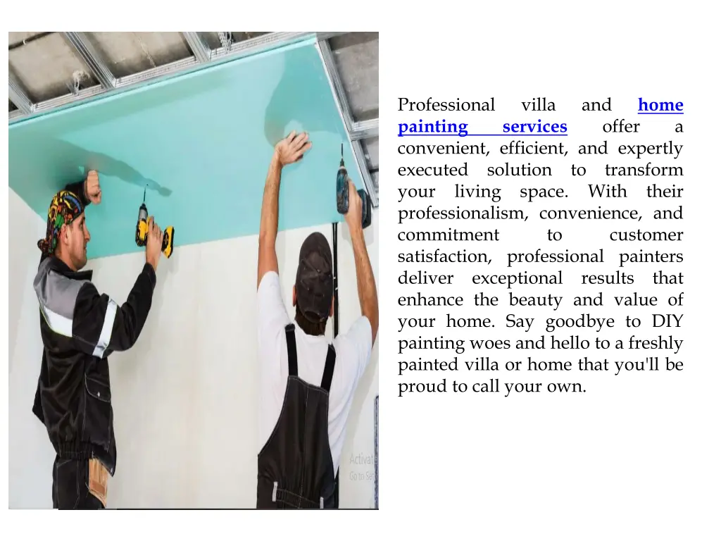 professional painting convenient efficient